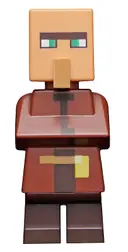 Minifigurka: MIN092:  Villager - Dark Tan Pouch
