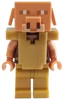 Minifigurka: MIN096:  Piglin - Pearl Gold Legs and Armor