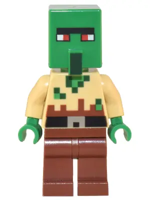 MIN134:  Zombie Villager - Tan Torso