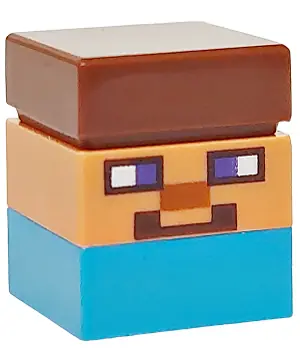 MIN182:  Micromob Steve - Short, Reddish Brown Hair