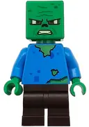 Minifigurka: MIN215:  Baby Zombie - A Minecraft Movie (Chicken Jockey)