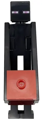 MIN226:  Enderman - Dark Red Block with Red Top
