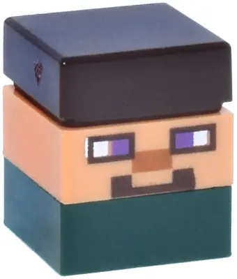 MIN234:  Micromob Steve - Short, Dark Brown Hair