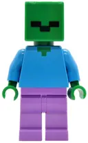 Minifigurka: MIN245:  Zombie - Medium Lavender Legs