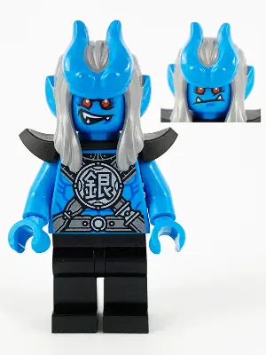 MK025:  Silver Horn Demon (Yin)