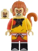 Minifigurka: MK126:  Monkey King - Yellow Robe, Black Bandana