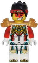 Minifigurka: MK151:  Monkie Kid - Mech Armor, Dragon Head Shoulder Pads