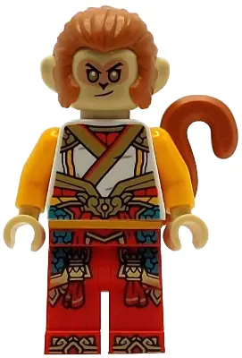 MK180:  Monkey King - Gold, Red and White Armor Outfit