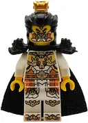 Minifigurka: MK182:  Erlang Shen - Black Armor Shoulder Pads with Dragon Heads