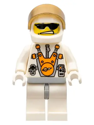 MM004:  Mars Mission Astronaut with Helmet and Sunglasses, Smirk, and Headset
