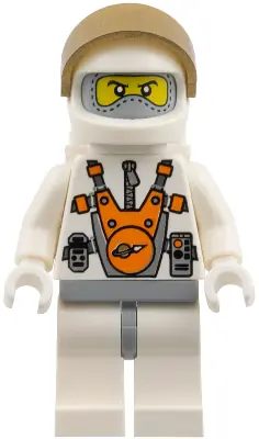 MM013:  Mars Mission Astronaut with Helmet, Balaclava and Backpack