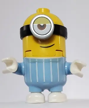 MNN001:  Minion Stuart - Bright Light Blue Jumpsuit