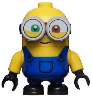 MNN006:  Minion Bob - Blue Overalls, Eyelids
