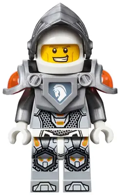 NEX001:  Lance Richmond - Flat Silver Visor and Armor