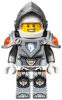 Minifigurka: NEX001:  Lance Richmond - Flat Silver Visor and Armor
