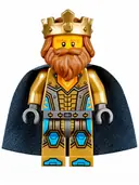 Minifigurka: NEX014:  King Halbert - Gold Crown