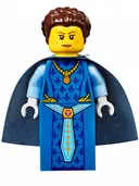 Minifigurka: NEX018:  Queen Halbert - Dark Blue Cape