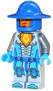 NEX024:  Royal Soldier / King's Guard - Blue Helmet with Broad Brim