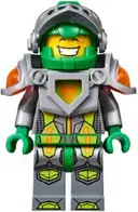 Minifigurka: NEX025:  Aaron Fox - Flat Silver Visor and Armor