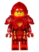 Minifigurka: NEX031:  Macy Halbert - Trans-Red Visor and Armor (Ultimate Macy)