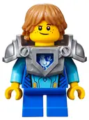 Minifigurka: NEX032:  Robin Underwood - Hair, Blue Short Legs, Flat Silver Armor (Ultimate Robin)