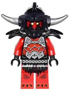 NEX045:  Ash Attacker - Flat Silver Horns