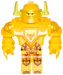 Minifigurka: NEX053:  Axl - Trans-Yellow Visor, Bright Light Orange Torso (Ultimate Axl)