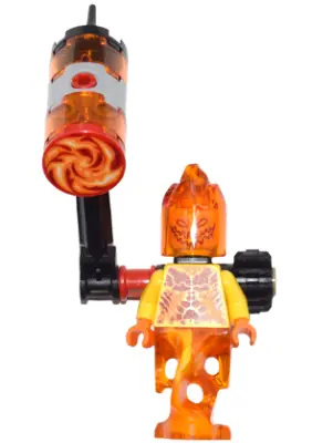 NEX054:  Flama - Yellow Head and Torso, Backpack Hammer (Ultimate Flama)