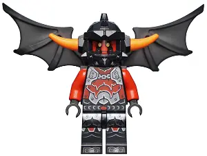 NEX065:  Ash Attacker - Orange Horns, Wings