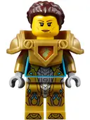 Minifigurka: NEX066:  Queen Halbert - Pearl Gold Armor