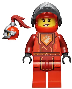 NEX084:  Macy Halbert - Flat Silver Visor (Battle Suit Macy)