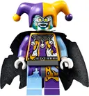 Minifigurka: NEX087:  Jestro - Bright Light Orange and Dark Purple