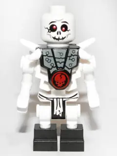 NJO0022:  Bonezai (Skulkin) - Horizontal Grip Hands, Armor
