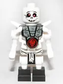 Minifigurka: NJO0022:  Bonezai (Skulkin) - Horizontal Grip Hands, Armor