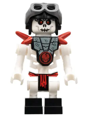 NJO0030:  Frakjaw (Skulkin) - Vertical Grip Hands, Armor, Aviator Cap with Goggles
