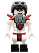 Minifigurka: NJO0030:  Frakjaw (Skulkin) - Vertical Grip Hands, Armor, Aviator Cap with Goggles