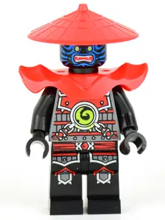 NJO0077:  Stone Army Swordsman - Blue Face