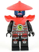 Minifigurka: NJO0077:  Stone Army Swordsman - Blue Face