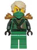 Minifigurka: NJO0087:  Lloyd (Techno Robe) - Rebooted, Pearl Gold Shoulder Armor