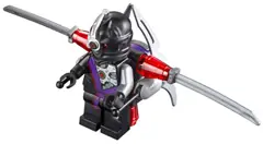 NJO0100:  Nindroid Warrior with Twin Blade Jet Pack