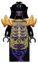 Minifigurka: NJO0107:  Overlord (Golden Master) - Rebooted