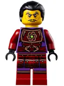 Minifigurka: NJO0112:  Clouse - Tournament of Elements, Hair