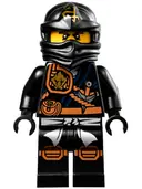 Minifigurka: NJO0124:  Cole (Jungle Robe) - Tournament of Elements