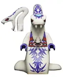Minifigurka: NJO0131:  Pythor Chumsworth - White with Purple