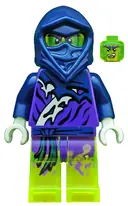 Minifigurka: NJO0146:  Ghost Ninja Attila / Ming / Spyder