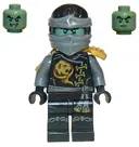 Minifigurka: NJO0201:  Cole - Skybound, Ghost, Head Wrap