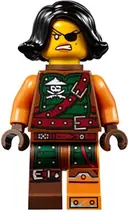 Minifigurka: NJO0211:  Cyren - Belt Outfit, Scabbard