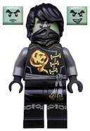 Minifigurka: NJO0242:  Cole - Skybound, Ghost, Hair
