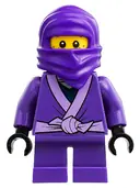 Minifigurka: NJO0263:  Lil' Nelson - Dark Purple Robe