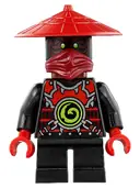 Minifigurka: NJO0264:  Stone Army Scout - Red Face